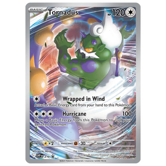 Tornadus - 210 Promo